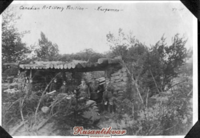 67-я батарея 16-я бригады канадской полевой артиллерии, Кургомень 2.jpg