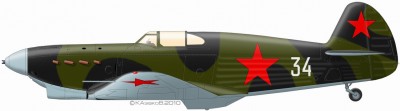 12.Як-1 из 20 ИАП, весна 1942 года.jpg