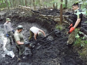 3.Экспедиция на месте падения машины в августе 2015 года..JPG