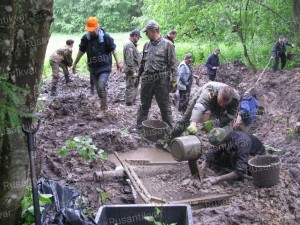 1.Раскопки на месте падения штурмовика завершились только в 2014 году..JPG