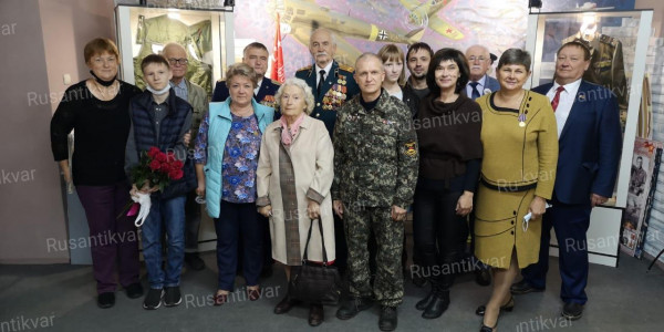 19. На встрече с родственниками  Н. В.Талалихина в музее авиации п. Красный Путь (Домодедовского района)..jpg