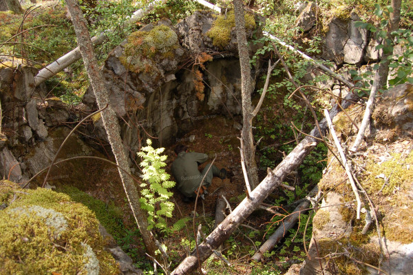 Развалины этого грандиозного сооружения свидетельствуют насколько серьезно финны готовились к обороне.JPG