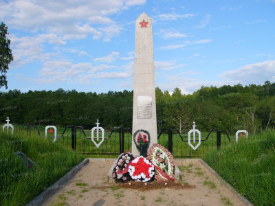 Братская могила в урочище Медведки.JPG