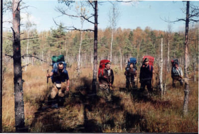 4. Поиск аэродрома десантников «Болото Семь самолетов»..JPG