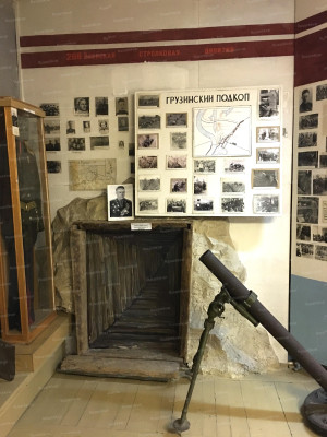7.Общий вид экспозиции, посвящённой подкопу..JPG