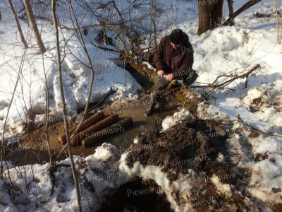 2.На месте падения Ил-4 №11203. Витебский район. Март 2021 г..jpg