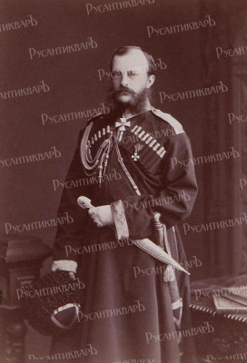Михаил Николаевич в казачьей форме, 1860-е гг..jpg