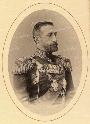 Великий князь Константин КОнстантинович в парадной генеральской форме. Фотография сделана в ателье Роберто Пазетти, около 1896 г..jpg