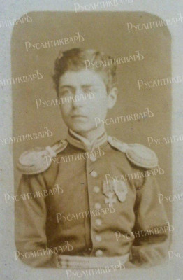 Натиев Давид Сафронович Выпуск июня 1877 г., прапорщик 156-го пехотного Елисаветпольского полка. 1879 г..jpg