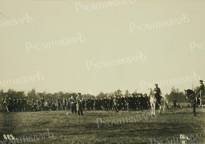 Юнкера во время полевых учений. 1908г..jpeg
