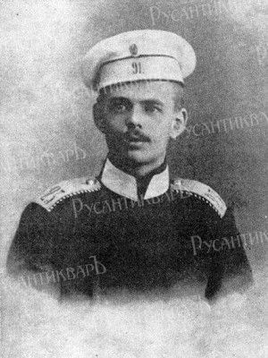 Вольноопределяющийся 91-го пехотного Двинского полка Р. Ф. Унгерн-Штернберг.jpg
