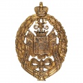 Полковой знак войска Донского для нижних чинов (бронза)