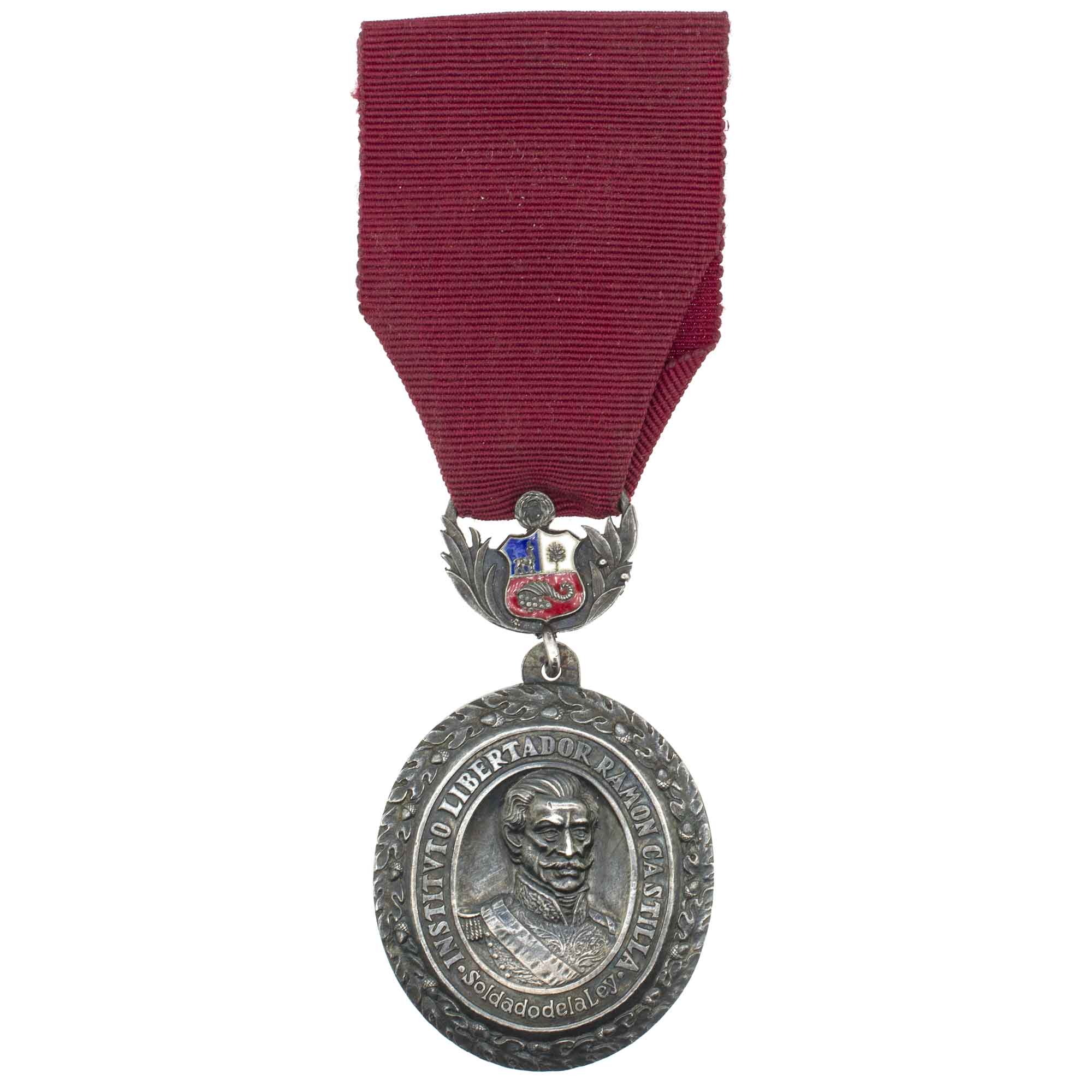 Перу. Медаль "За заслуги перед Отечеством Рамона Кастильи".