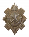 Полковая эмблема с бляхи нижних чинов регулирующей длину перевязи 1-го Королевского полка (Королевские Шотландцы). Великобритания.