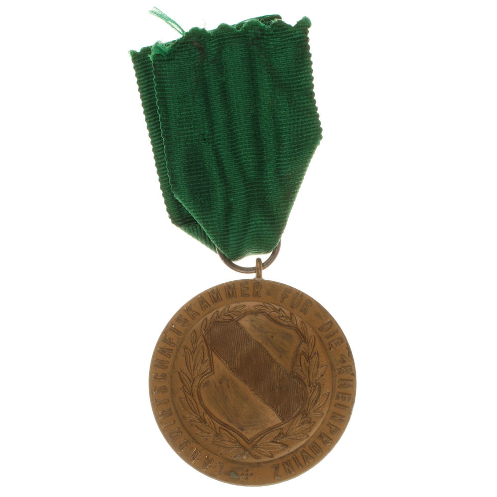 Германия. Медаль Сельскохозяйственной палаты Рейнской провинции. Конная выставка 1933 г.