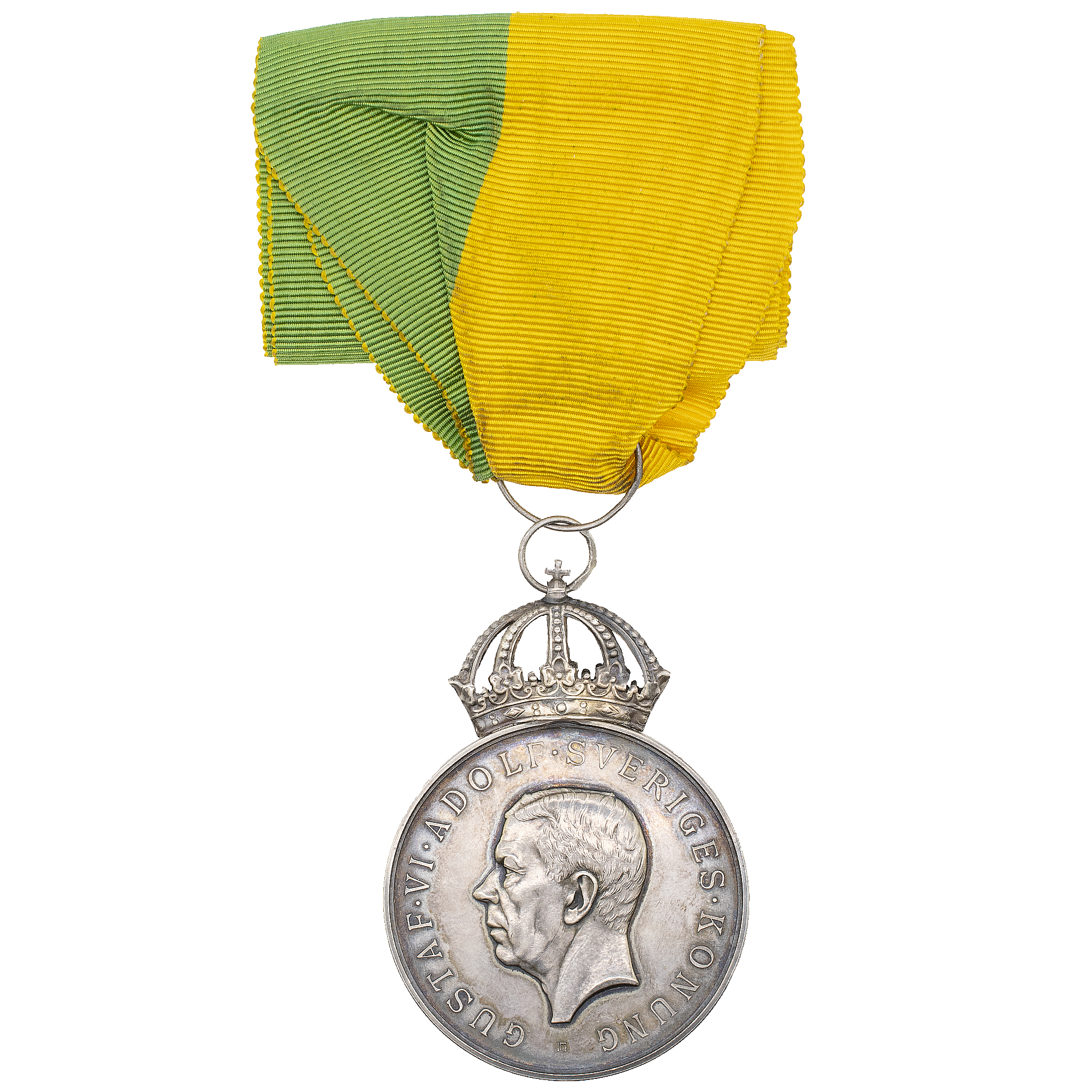 Швеция. Медаль Королевского патриотического общества.