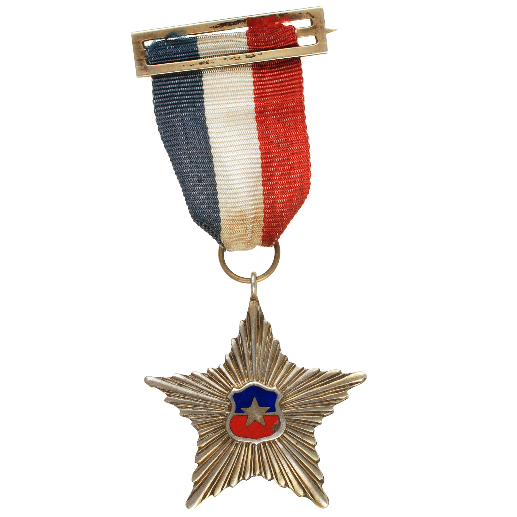 Чили. Медаль "За 10 лет службы в армии".