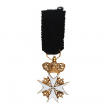 Австро - Венгрия (Австро-Венгерская империя 1868 - 1918 гг). Орден "Мальтийский Крест", фрачник (золото).