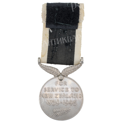 Великобритания. Медаль "За боевые заслуги Новой Зеландии" 1939 - 1945 гг.