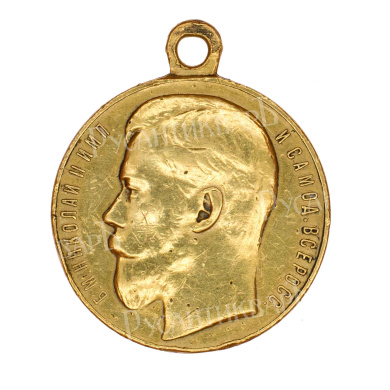 Георгиевская Медаль ("За Храбрость") 2 ст № 2.885 на англичанина.