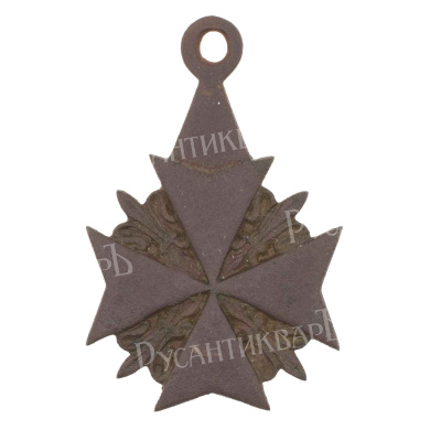 Донат - знак Ордена Св. Иоанна Иерусалимского 499.(Фанагорийский гренадерский генерал - майора Мамаева полк) .
